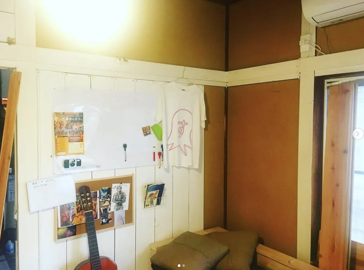 フリースペースを改装